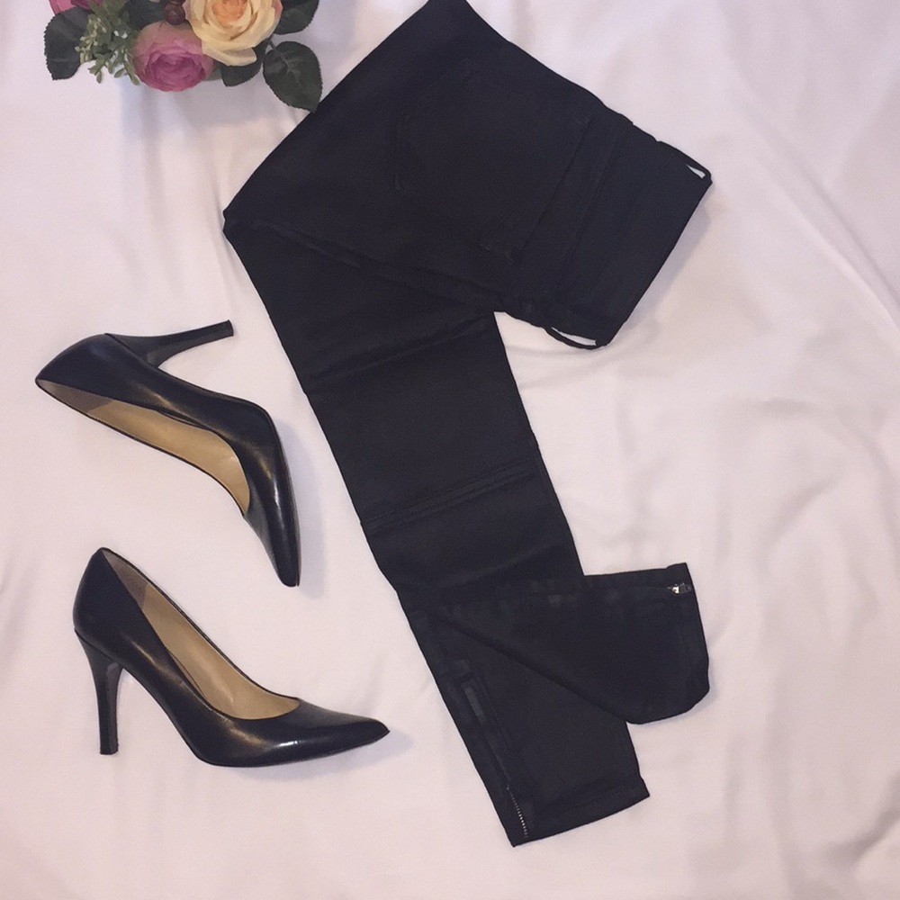 Express Waxed Texture Ankle Legging 👖 NWT...